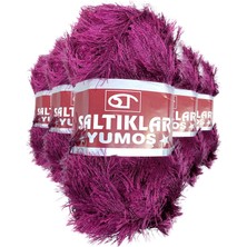 DS LLC 5 Adet Yumoş Sakallı El Örgü Ipi Yünü 86 DSLLC34-43TX