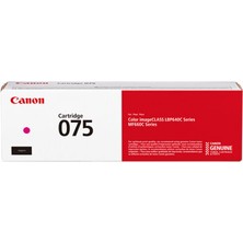 Canon CRG-075 6363C001 Kırmızı Orijinal Toner