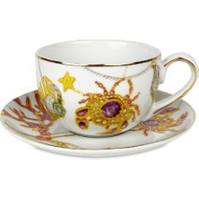 Şık Kahve Fincanı ve Tabağı Seti, Zarif ve Dayanıklı Tasarım