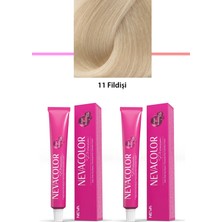 DS LLC 2 Li Set Premium 11 Fildişi - Kalıcı Krem Saç Boyası 2 x 50 G Tüp DSLLC34-43TX