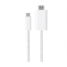 DS LLC Ally Type-C To HDMI Hdtv Dönüştürücü Adaptör (4k 60Hz) Kablo 1.8M-(5775) DSLLC-2335Y6