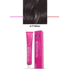 DS LLC Premium 4.77 Bitter - Kalıcı Krem Saç Boyası 50 G Tüp DSLLC34-43TX