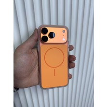Fabron Color - iPhone 16 Pro Uyumlu Magsafe Özellikli Darbeye Dayanıklı Çift Renk Kılıf