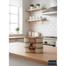 Kemy Home 6’lı Çizgili Dikdörtgen Saklama Kabı Seti – Plastik Kapaklı | Mikrodalga ve Dondurucu Uyumlu | 6 x 500 ml