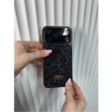 Fabron Taşlı Ag Glass - iPhone 14 Pro Max Uyumlu Darbeye Dayanıklı Taşlı Kılıf