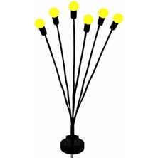 DS LLC 2'li Bahçe Çiti 6'lı Renkli Güneş Enerjili LED Lamba ROYALEKS-1085 DSLLC34-43TX