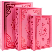 Rahle Boy Kuran'ı Kerim Pembe Fetih Yayınları