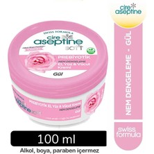 DS LLC Cire Aseptine Soft Gül Özlü Nem Dengeleyici , Besleyici Prebiyotikli Krem 100 ml DSLLC34-43TX