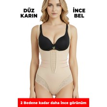 Elilom Dantelli Kum Saati Korse – Askılı, Göğüs Altı Zıbın Model, Sıkılaştırıcı ve Toparlayıcı