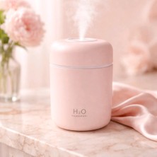 H2o Üst Işıklı Pembe Hava Nemlendirici
