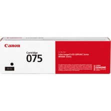 Canon CRG-075 6365C001 Siyah Orijinal Toner