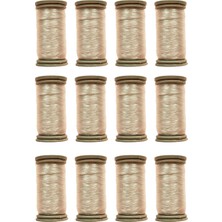 DS LLC Hayalet Iplik 200 Metre Şeffaf Boncuk Düğme Ipi 12 Adet - Royaleks DSLLC34-43TX