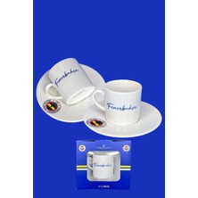 Lisanslı Kahve Fincan Seti, Özel Kutuda, 2'li Takım, Şık ve Zarif Tasarım