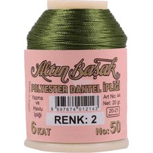 DS LLC Altınbaşak Oya ve Dantel Ipi 20 gr - Royaleks - No: 002 DSLLC34-43TX