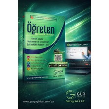 Gür Yayınları Öğreten Gerçek Sayılar Denklemler ve Eşitsizlikler-Üslü Köklü Ifadeler.