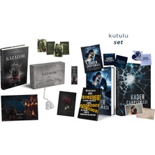 Pukka Yayınları Kazazede 4 Kutulu Askeri Künye Ciltli ve Kader Çarpışması Hediyeli Kutu Ciltli