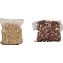 A.C. 1kg Kelle-Paça,1kg Işkembe ve 1 kg Tırnak-Paça Pişmiş,doğranmış,vakumlu Paket 3 kg