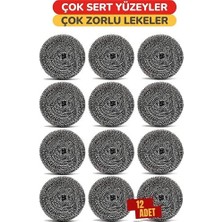 DS LLC Çelik Bulaşık Ovalama Teli 12 Adet  DSLLC-2335Y6