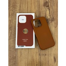 Ceptex Iphone 16 Pro Uyumlu Animasyonlu Magsafe Özellikli Deri Kılıf Içi Kadife