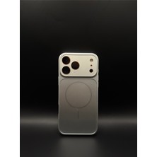 Fabron Ag Glass - iPhone 17 Uyumlu Magsafe Özellikli Darbeye Dayanıklı Dönüştürücü Kılıf