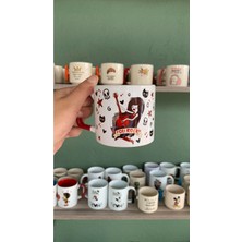 Marceline Baskılı Rock Gotik Kupa Bardak 200 ml Çay Kahve Fincanı