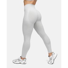 Oace Seamless Yüksek Bel Dikişsiz Tayt - Gri