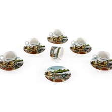 Şık 6'lı Kahve Fincanı Seti, Zarif ve Kullanışlı Tasarım