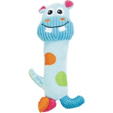 Techmrt Pawise Vivid Life-Hippo Stick Köpek Oyuncağı