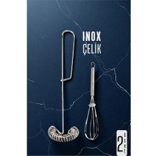DS LLC Hsnet Inox Çelik Çırpıcı + Mini Çırpıcı Seti  DSLLC-2335Y6