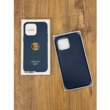 Ceptex Iphone 16 Pro Max Uyumlu Animasyonlu Magsafe Özellikli Deri Kılıf Içi Kadife