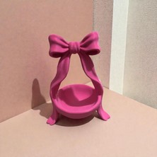 3D Tasarım  Fiyonk Detaylı Şekerlik Sunum Sepeti