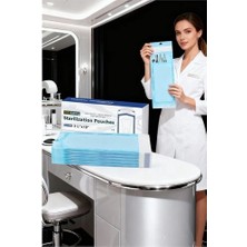 Shopwave Sterilizasyon Poşeti 600 Adet - Otoklav Kendinden Yapışkanlı Medikal Poşet 9X26 cm
