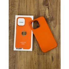 Ceptex Iphone 16 Pro Max Uyumlu Animasyonlu Magsafe Özellikli Deri Kılıf Içi Kadife