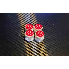 Şimika Volkswagen Beyaz Sibop Kapağı 4'lü