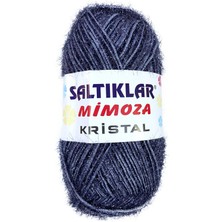 DS LLC 1 Adet Mimoza Kristal Işıltılı Şal Patik Yelek Ipi 36 DSLLC34-43TX