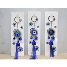 Calperia Metal Nazar Boncuğu Anahtarlık