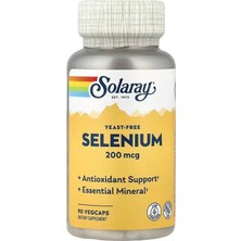 Solaray Selenium Antioxidants 200 Mcg 90 Vegcaps