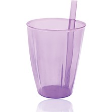 DS LLC Şeffaf Pipetli Bardak ROYALEKS-UR3132 DSLLC34-43TX