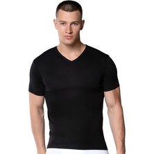 Gümüş 4051 12'li Erkek V Yaka Spor Kollu Fanila