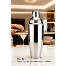 DS LLC 350 ml Inox Shaker - Kokteyl Karıştırma Kabı  Süzgeçli Bar Shaker Paslanmaz Çelik  DSLLC-2335