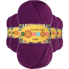 DS LLC 5 Adet Lüks Patik Ipi Yünü Koyu Ispirto 98287 DSLLC34-43TX