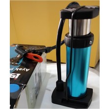 abnturk Ayak Pompası Dikey Model Araba Motorsiklet Bisiklet Top Şişirme Ayak Pompası