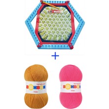 DS LLC Lifmatik Lif Örme Seti Dokuma Tezgahı ve Lif Ipi S7 DSLLC34-43TX