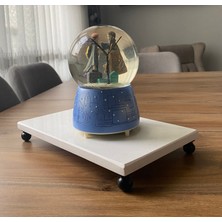 Nexa Doğaltaş Ayaklı Mermer Sunumluk ve Yağdanlık Altlığı – 25X15 cm Dikdörtgen Mermer Tepsi