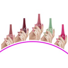 DS LLC 5 Adet Keratinli Besleyici Oje 14 ml Set2 DSLLC34-43TX