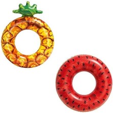 Renkli Ananas Desenli Deniz Simit Bestway - 36121 -Ananas
