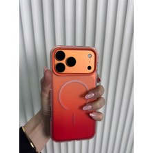 Fabron Rainbow - iPhone 17 Pro Max Uyumlu Magsafe Özellikli Darbeye Dayanıklı Çift Renk Kılıf