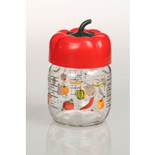 DS LLC Biber Desenli Kavanoz 1000 cc ROYALEKS-BD1000 DSLLC34-43TX