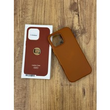 Ceptex Iphone 16 Pro Max Uyumlu Animasyonlu Magsafe Özellikli Deri Kılıf Içi Kadife