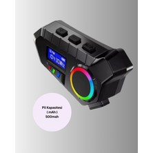 DS LLC Bluetooth 5.4  Interkom IP65 Toz ve Su Geçirmez LED Göstergeli DSLLC4-2356Y